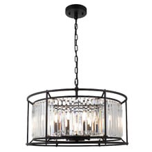 Auburn Steel 8 Light Pendant